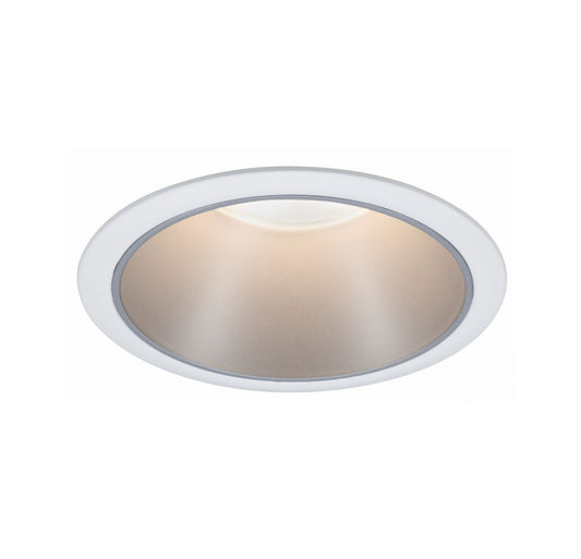 Paulmann Einbauleuchte LED Cole 6,5W Weiß/Silber matt 3-Stufen-dimmbar 2700K Warmweiß