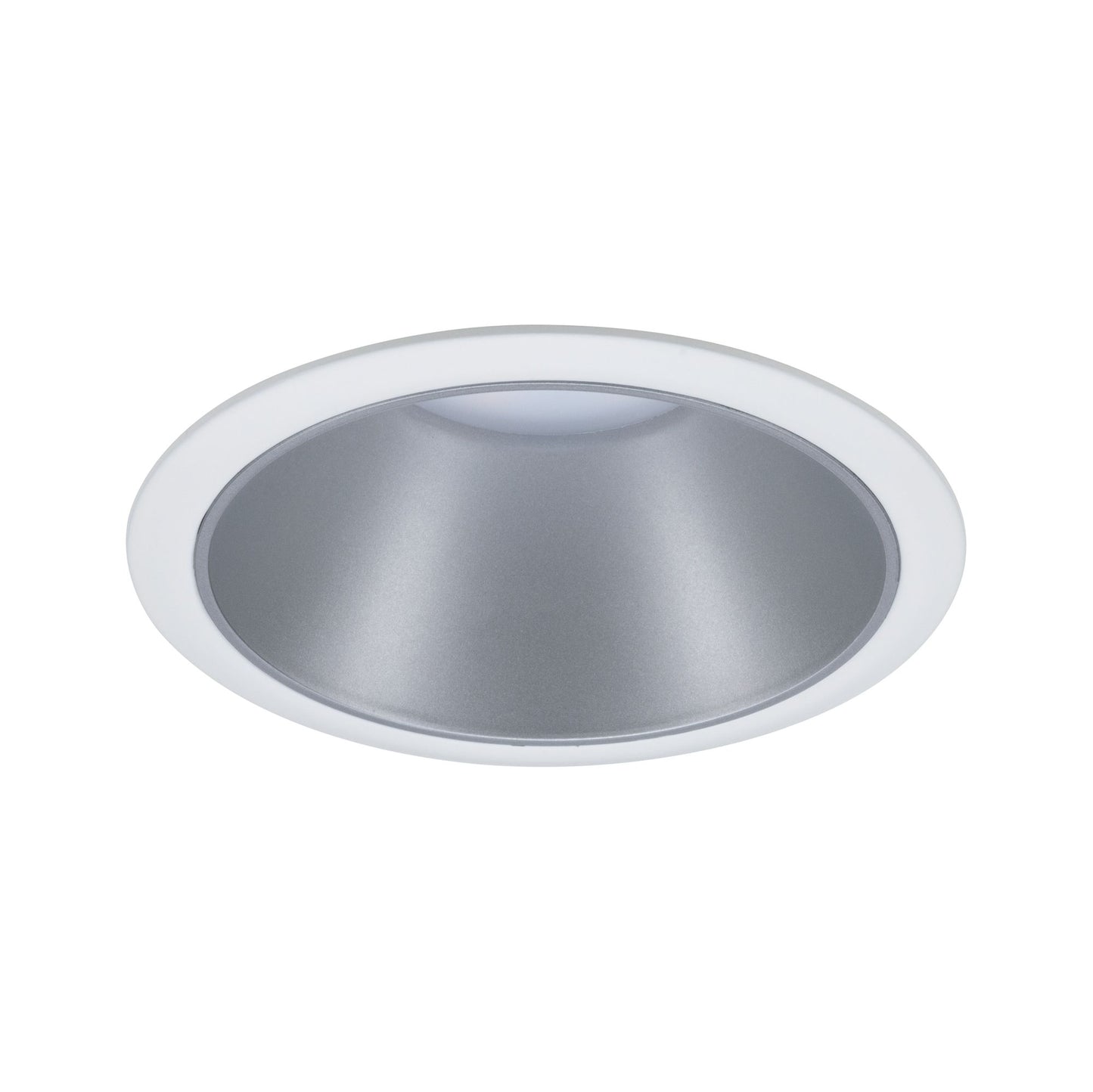 Paulmann Einbauleuchte LED Cole 6,5W Weiß/Silber matt 3-Stufen-dimmbar 2700K Warmweiß