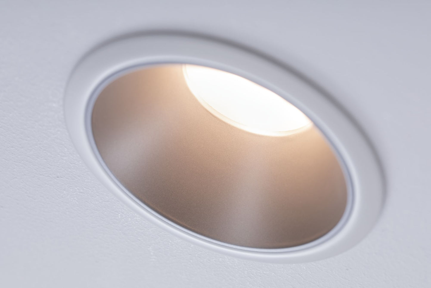 Paulmann Einbauleuchte LED Cole 3x6,5W Weiß/Silber matt 3-Stufen-dimmbar 2700K Warmweiß