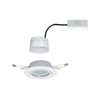 Paulmann EBL Base Coin Set schwenkbar 1x5W 230V 51mm Weiß/Metall