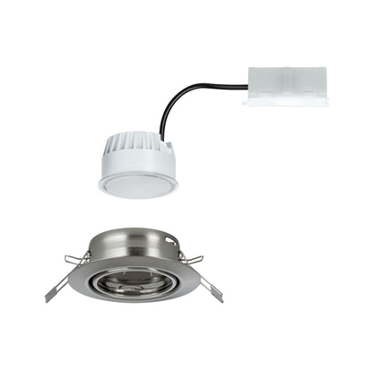 Paulmann EBL Base Coin Set schwenkbar 1x5W 230V 51mm Eisen geb/Metall
