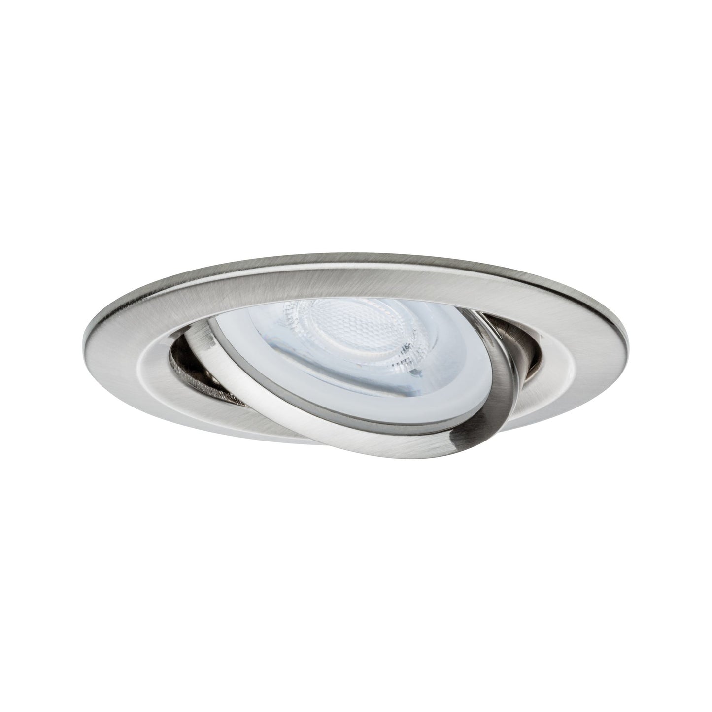 Paulmann EBL Set Nova rund schwenkbar LED 3x6,5W 2700K 230V GU10 51mm Eisen geb/Alu