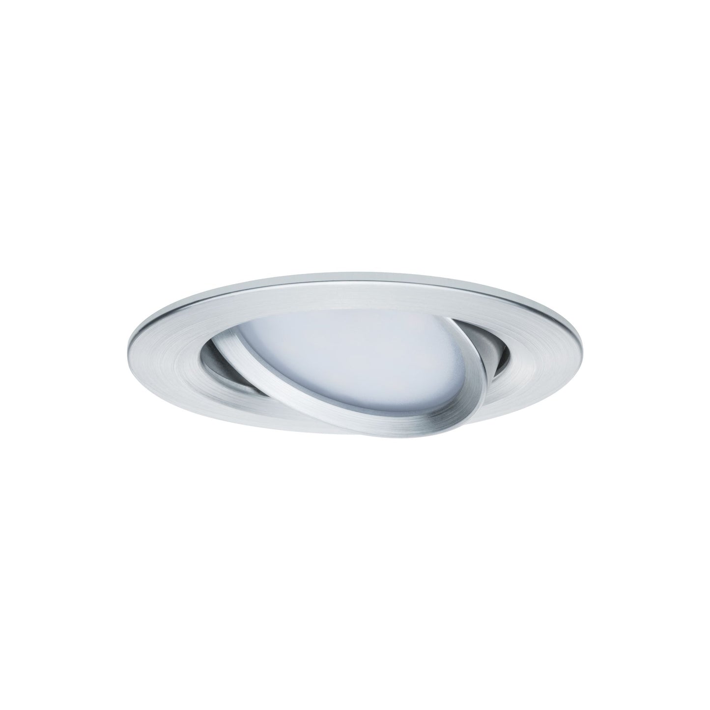 Paulmann EBL Set Nova rund schwenkbar LED 3x6,5W 2700K 230V GU10 51mm Alu ged/Alu