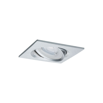 Paulmann EBL Set Nova eckig schwenkbar LED 3x6,5W 2700K 230V GU10 51mm Alu ged/Alu