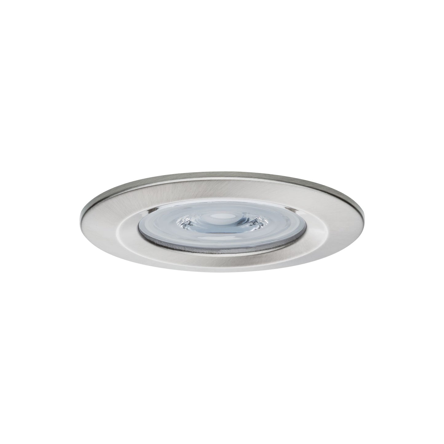 Paulmann EBL Set Nova rund starr LED IP44 3x6,5W 2700K 230V GU10 51mm Eisen geb/Alu