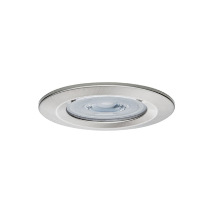 Paulmann EBL Set Nova rund starr LED IP44 3x6,5W 2700K 230V GU10 51mm Eisen geb/Alu