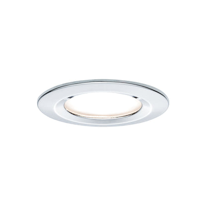 Paulmann EBL Set Nova rund starr LED IP44 3x6,5W 2700K 230V GU10 51mm Chrom/Alu