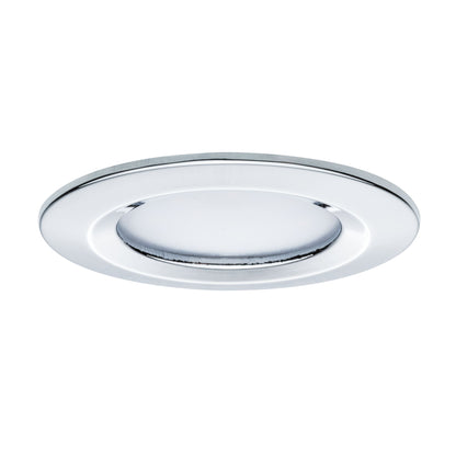 Paulmann EBL Set Nova rund starr LED IP44 3x6,5W 2700K 230V GU10 51mm Chrom/Alu