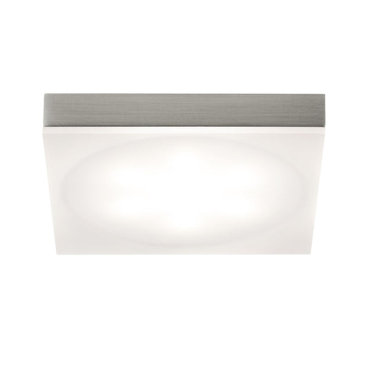 Paulmann Möbel ABL Set Unity eckig LED 3x4,5W 15VA 230V/700mA 75x75mm Eis.geb/Me.Ac
