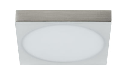 Paulmann Möbel ABL Set Unity eckig LED 3x4,5W 15VA 230V/700mA 75x75mm Eis.geb/Me.Ac