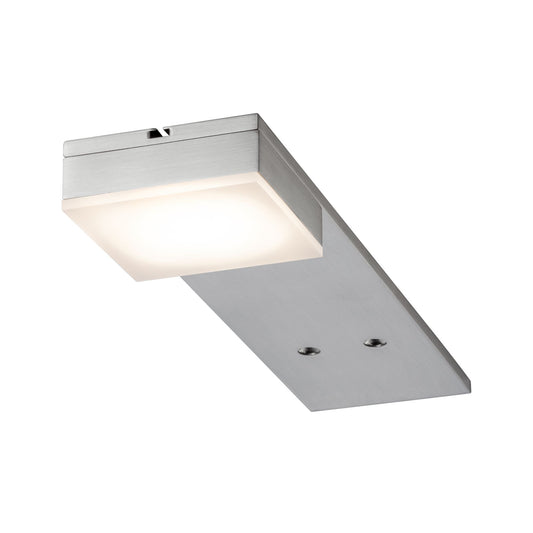 Paulmann Möbel ABL Set Setup lang eckig LED 3x3W 15VA 230V/350mA 200x50mm Eis.geb./Met.
