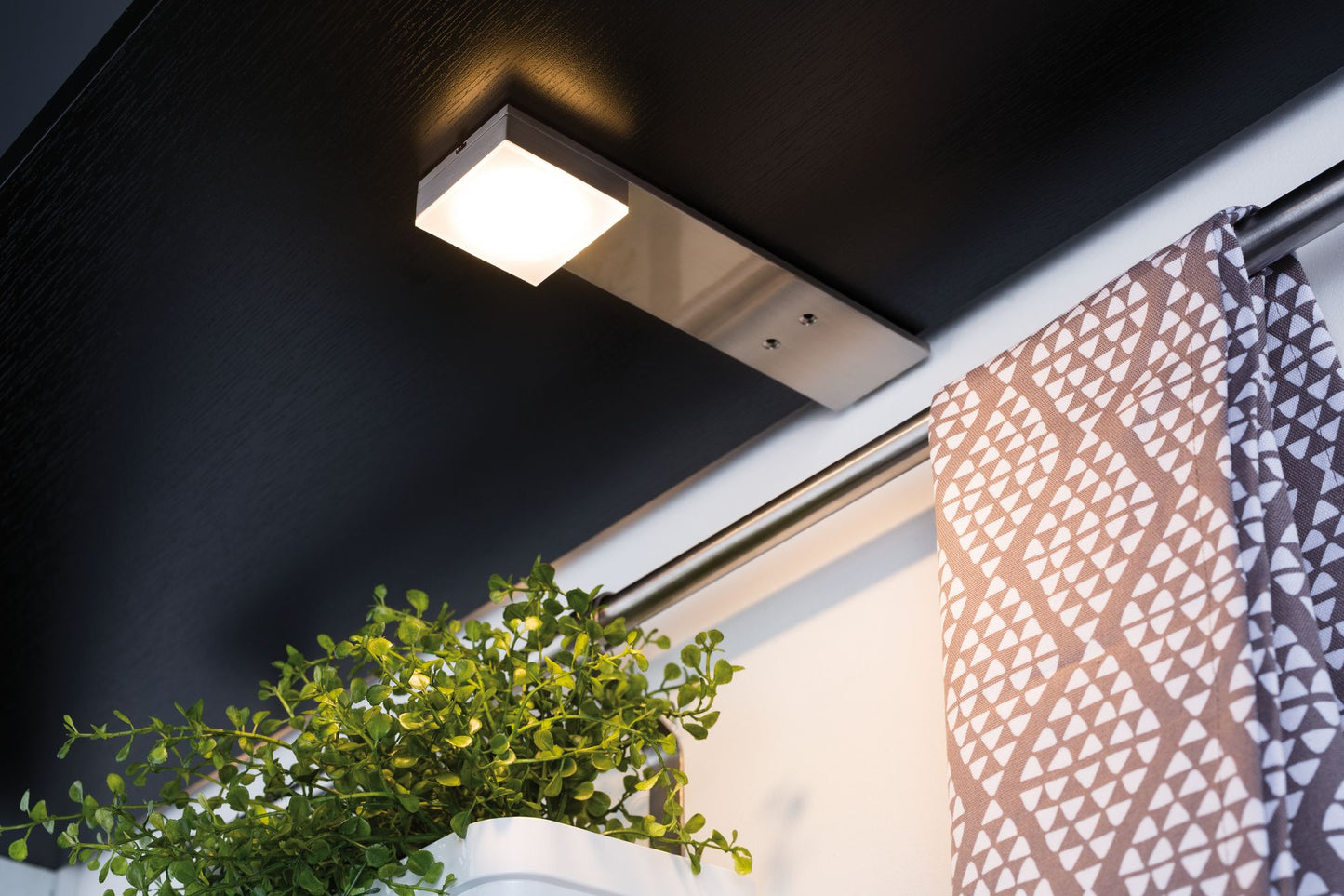 Paulmann Möbel ABL Set Setup lang eckig LED 3x3W 15VA 230V/350mA 200x50mm Eis.geb./Met.