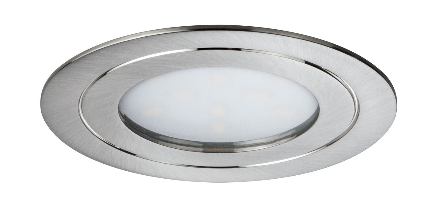 Paulmann Möbel EBL Set Circuit LED rund 3x5,6W 18VA 230V/350mA 85mm Eisen geb./Met.