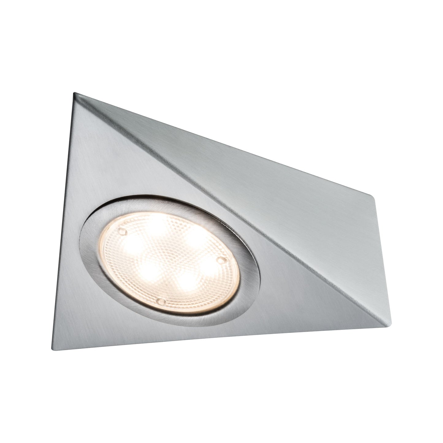 Paulmann Möbel ABL Set 3eck. LED PIR 3x2,8W 12VA 230/12V Eisen gebürstet Metall/Glas