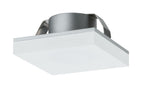 Paulmann Möbel EBL Set Fleecy LED eckig 3x1,3W 2700K 3,6VA 230/12V 50x50mm Satin/ Acryl