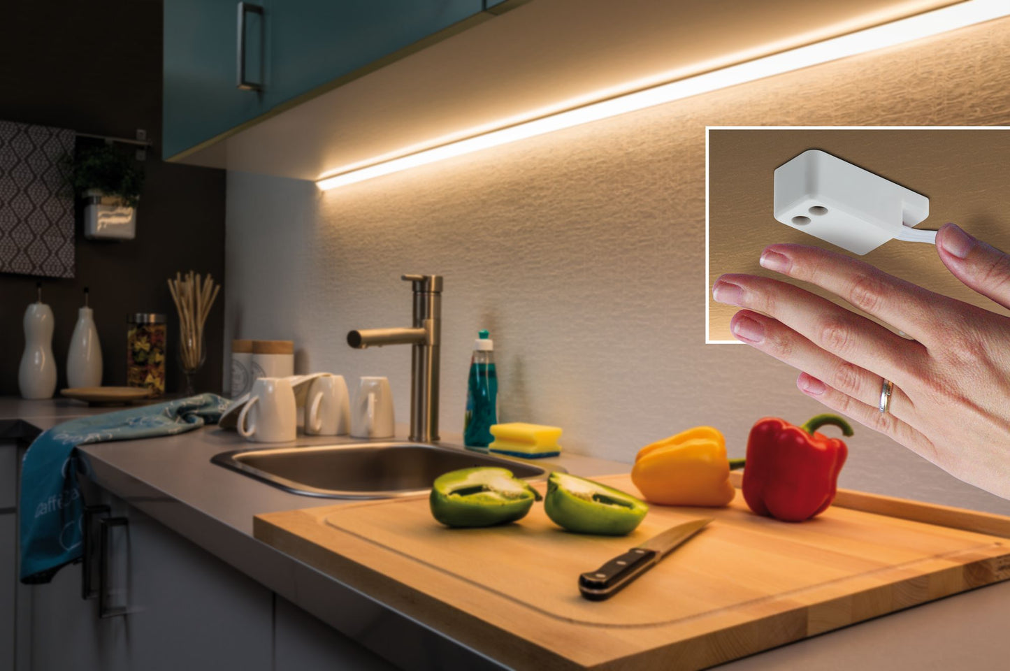 Paulmann Möbel ABL PIR-Sensor Aufbau max. 60W 230V Weiß/Kunststoff