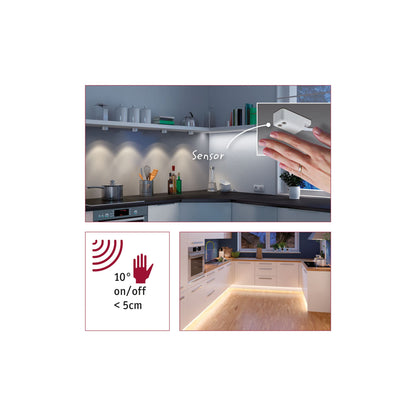 Paulmann Möbel ABL PIR-Sensor Aufbau max. 60W 230V Weiß/Kunststoff