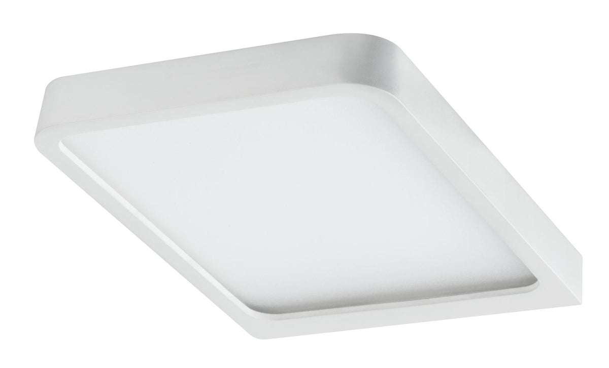 Paulmann Möbel ABL Set Vane eckig LED 2x8W 15VA 230/12V 105x140mm Weiß matt/Alu