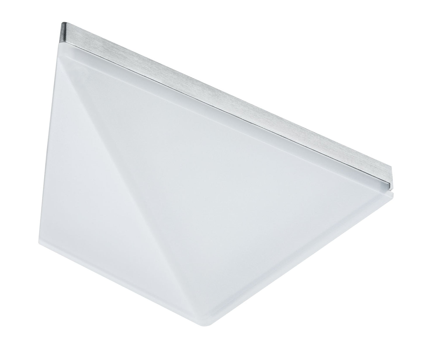 Paulmann Möbel ABL Set Kite dreieckig LED 2x6,2W 15VA 230/12V 149x143mm Alu gebürstet/Alu