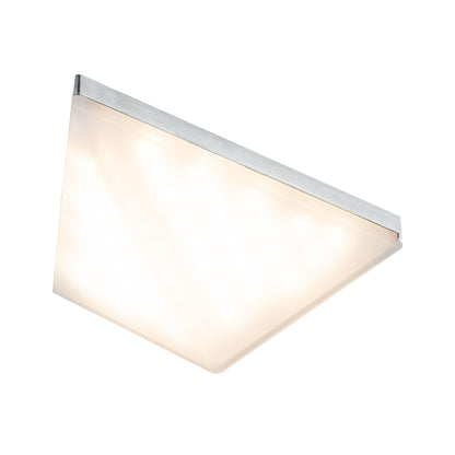 Paulmann Möbel ABL Set Kite dreieckig LED 2x6,2W 15VA 230/12V 149x143mm Alu gebürstet/Alu