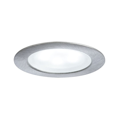 Paulmann Möbel EBL Set Mini rund LED 5x0,4W 6500K 3,6VA 230/12V 35mm Eisen geb/Met