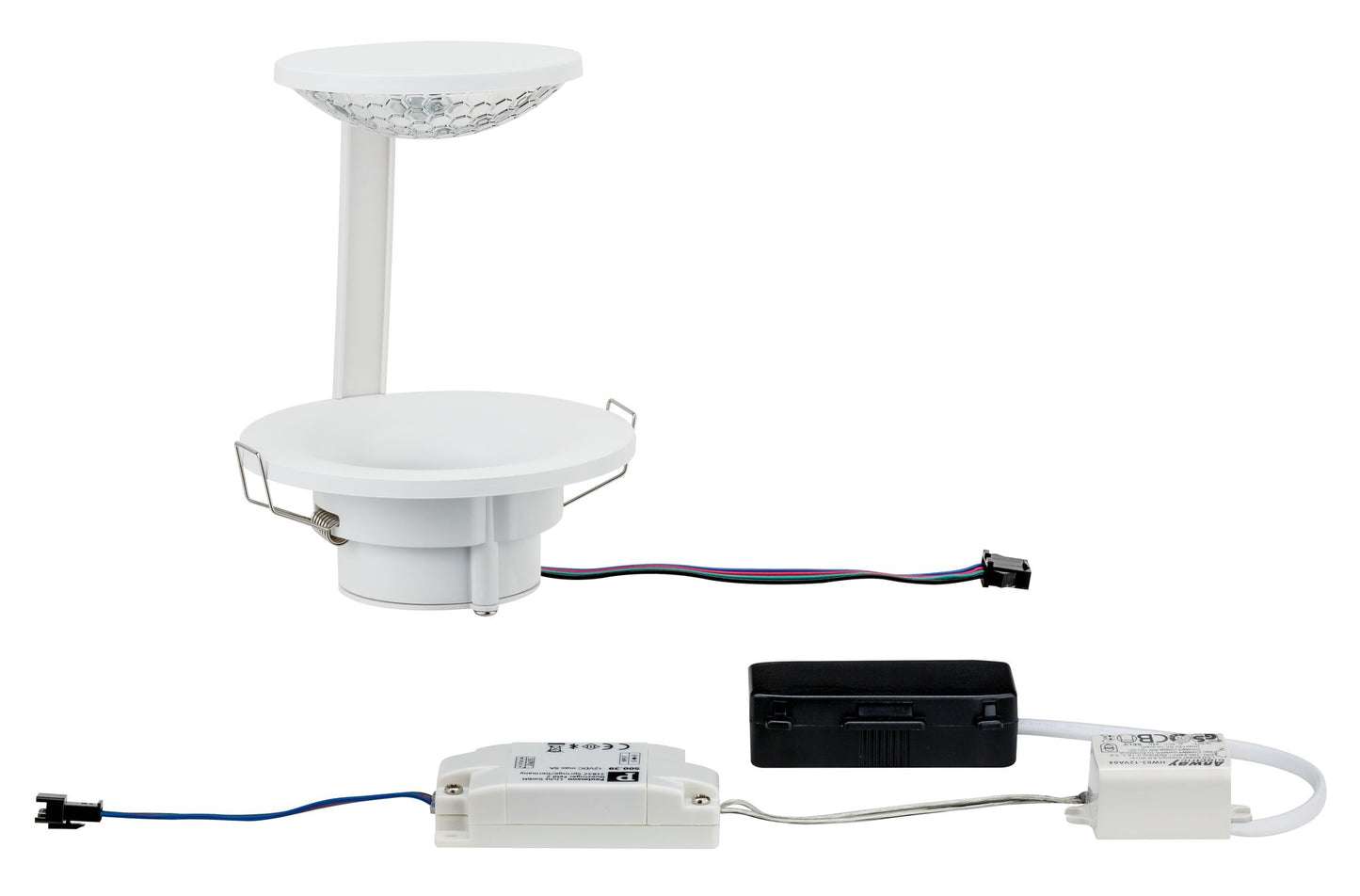 Paulmann Star EBL Set BLE RGB Smart Glint LED 1x2,5W 230/12V 4VA Weiß matt/Kunststoff