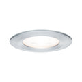 Paulmann Premium EBL Set Nova rund dim LED 1x7W 230V GU10 51mm Alu gedreht/Alu Zink