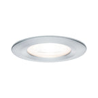 Paulmann Premium EBL Set Nova rund dim LED 1x7W 230V GU10 51mm Alu gedreht/Alu Zink