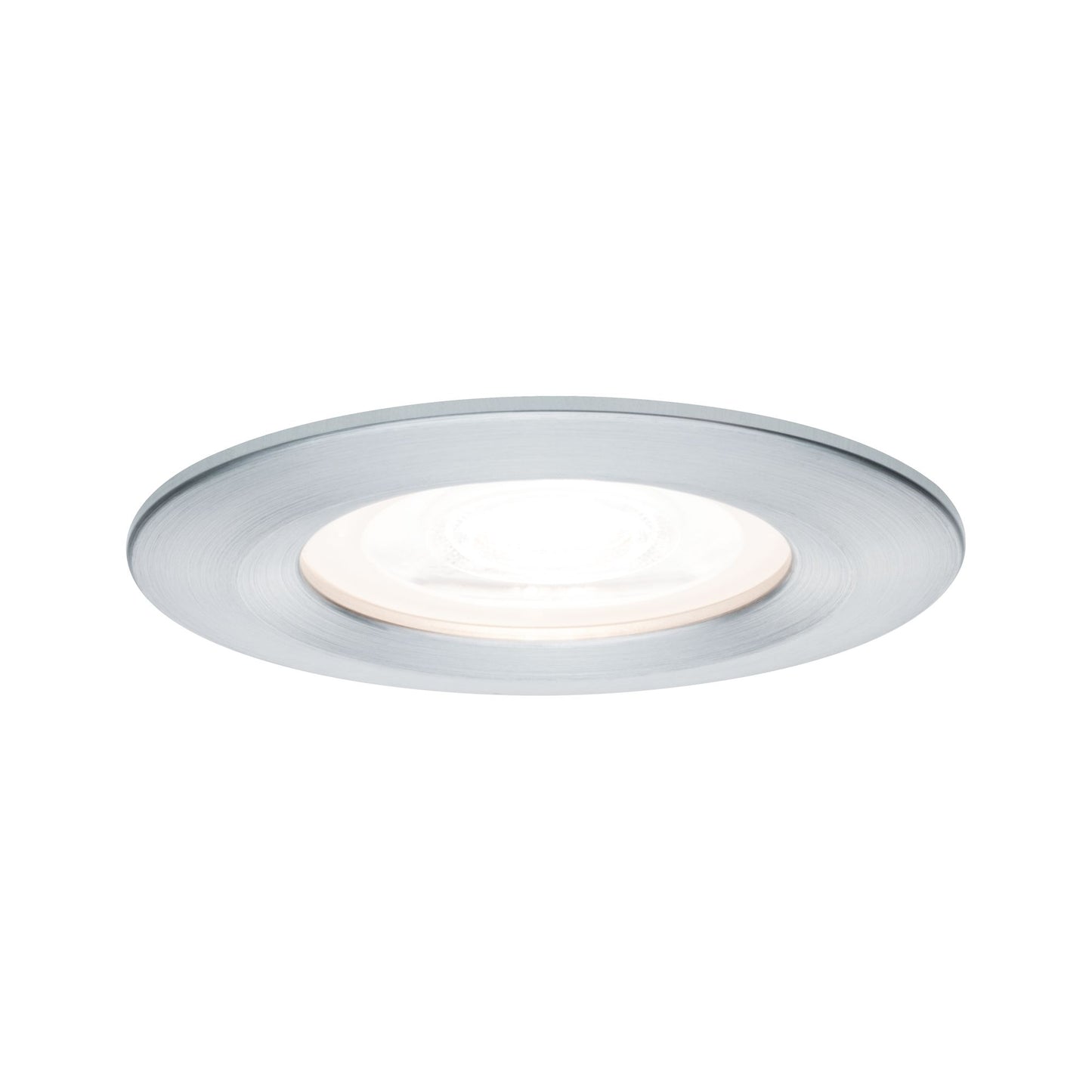 Paulmann Premium EBL Set Nova rund dim LED 3x7W 230V GU10 51mm Alu gedreht/Alu Zink