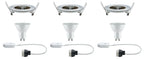 Paulmann Premium EBL Set Nova rund dim LED 3x7W 230V GU10 51mm Eisen geb./Alu Zink