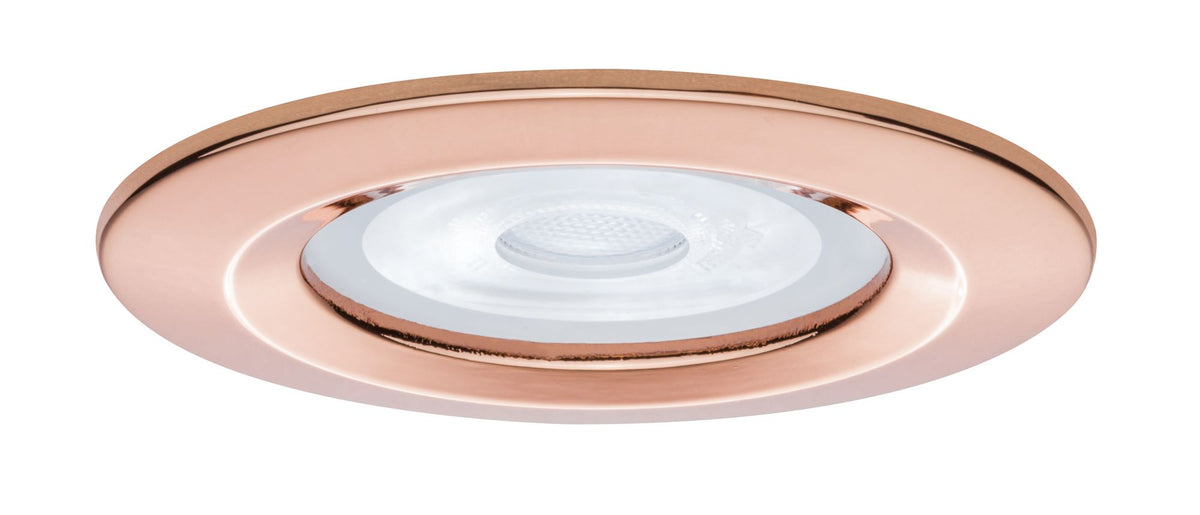 Paulmann Premium EBL Set Nova rund dim LED 3x7W 230V GU10 51mm Rosegold/Alu Zink