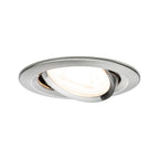 Paulmann Premium EBL Set Nova rund schwb dim LED 1x7W 230V GU10 51mm Eisen geb./Alu Zk