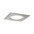 Paulmann Premium EBL Set Nova eckig dim LED 1x7W 230V GU10 51mm Eisen geb./Alu Zink