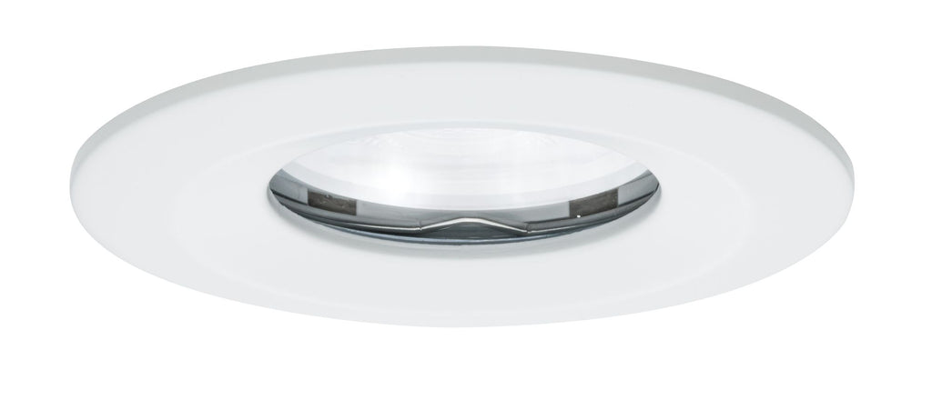 Paulmann Premium EBL Set Nova rund dim LED IP65 1x7W 230V GU10 51mm Weiß matt/Alu Zink