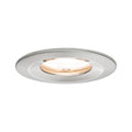 Paulmann Premium EBL Set Nova rund dim LED IP65 1x7W 230V GU10 51mm Eisen geb./Alu Zink