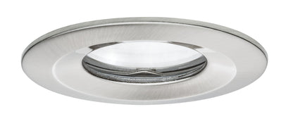 Paulmann Premium EBL Set Nova rund dim LED IP65 1x7W 230V GU10 51mm Eisen geb./Alu Zink