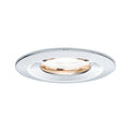 Paulmann Premium EBL Set Nova rund dim LED IP65 1x7W 230V GU10 51mm Chrom/Alu Zink