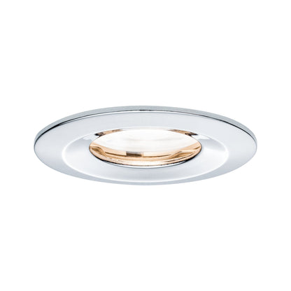 Paulmann Premium EBL Set Nova rund dim LED IP65 1x7W 230V GU10 51mm Chrom/Alu Zink