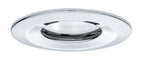 Paulmann Premium EBL Set Nova rund dim LED IP65 1x7W 230V GU10 51mm Chrom/Alu Zink