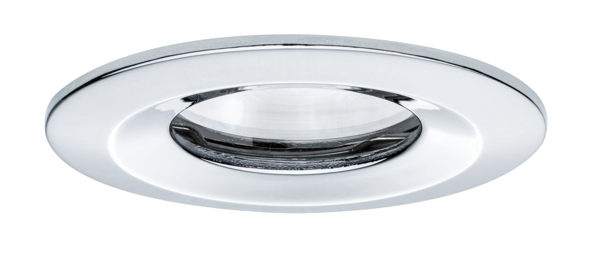 Paulmann Premium EBL Set Nova rund dim LED IP65 1x7W 230V GU10 51mm Chrom/Alu Zink