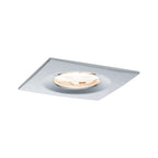 Paulmann Premium EBL Set Nova eckig dim LED IP65 1x7W 230V GU10 51mm Chrom/Alu Zink