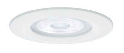 Paulmann EBL Nova rund starr max. 35W 230V GU10 51mm Weiß matt/Alu Zink