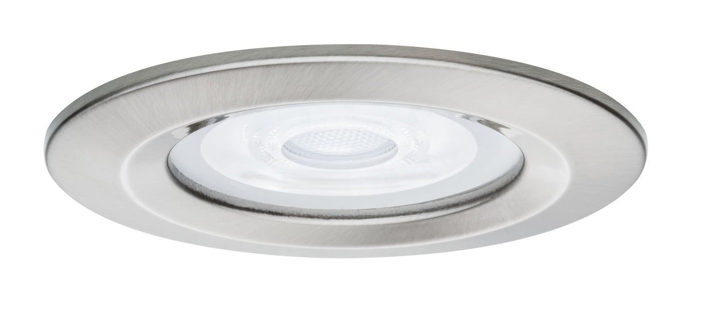 Paulmann EBL Nova rund starr max. 35W 230V GU10 51mm Eisen geb./Alu Zink
