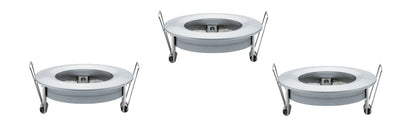 Paulmann 2Easy EBL Nova 3er Spot-Set rund starr max. 35W 230V 51mm Alu gedreht/Alu Zink