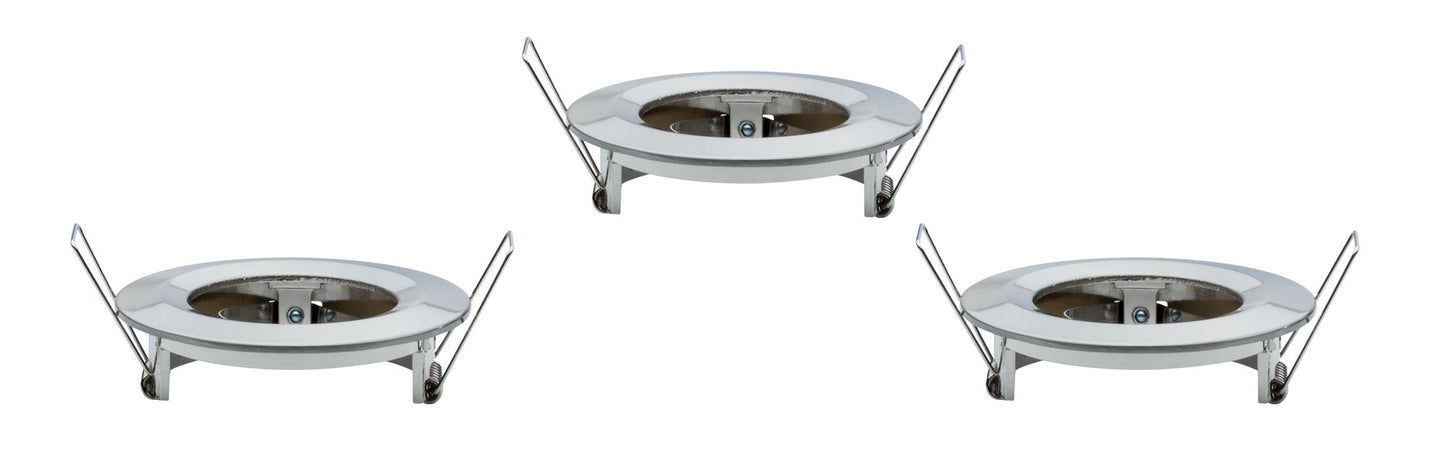 Paulmann 2Easy EBL Nova 3er Spot-Set rund starr max. 35W 230V 51mm Eisen geb./Alu Zink