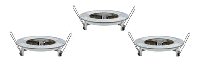 Paulmann 2Easy EBL Nova 3er Spot-Set rund starr max. 35W 230V 51mm Eisen geb./Alu Zink