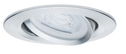 Paulmann EBL Nova rund schwenkb max. 35W 230V GU10 51mm Alu gedreht/Alu Zink