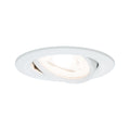 Paulmann Premium EBL Set Nova rund schwenkbar LED 3x5,5W 230V Weiß matt/Alu