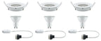Paulmann Premium EBL Set Nova rund schwenkbar LED 3x5,5W 230V Weiß matt/Alu