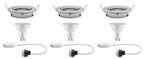 Paulmann Premium EBL Set Nova rund schwenkbar LED 3x5,5W 230V Eisen geb/Alu
